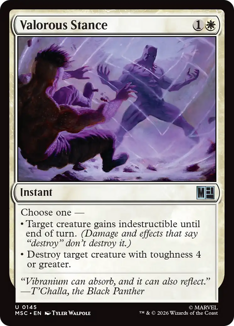 Valorous Stance [Marvel Super Heroes Commander] | I Want That Stuff Brandon