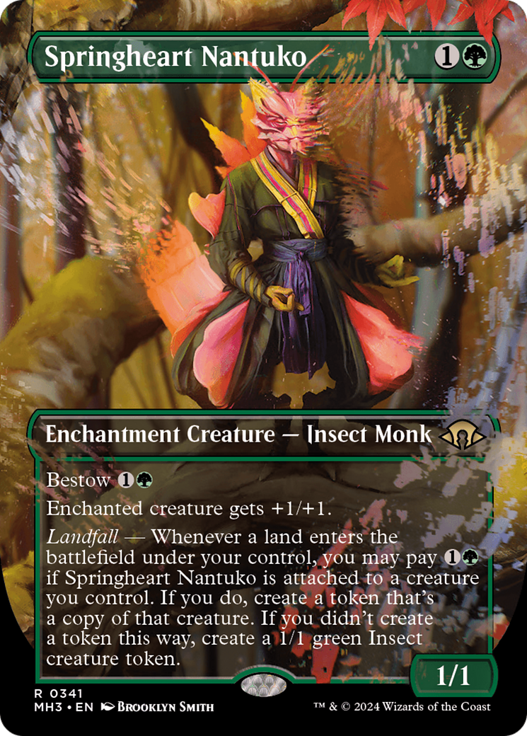 Springheart Nantuko (Borderless) [Modern Horizons 3] | I Want That Stuff Brandon