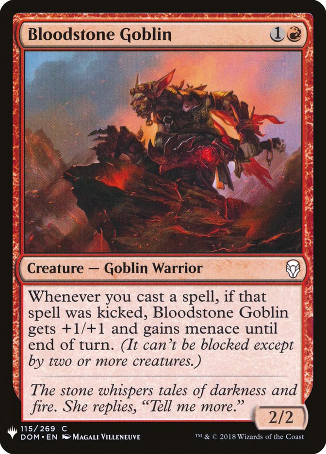 Bloodstone Goblin [Mystery Booster] | I Want That Stuff Brandon