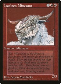 Hurloon Minotaur (Oversized) [Oversize Cards] | I Want That Stuff Brandon
