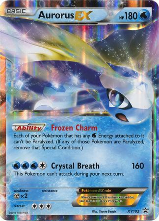 Aurorus EX (XY102) (Jumbo Card) [XY: Black Star Promos] | I Want That Stuff Brandon