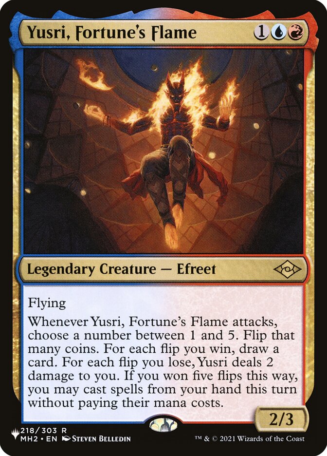 Yusri, Fortune's Flame [Secret Lair: Heads I Win, Tails You Lose] | I Want That Stuff Brandon
