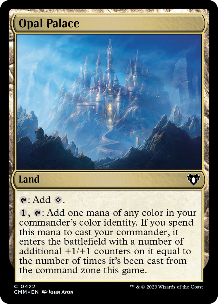 Opal Palace [Commander Masters] | I Want That Stuff Brandon