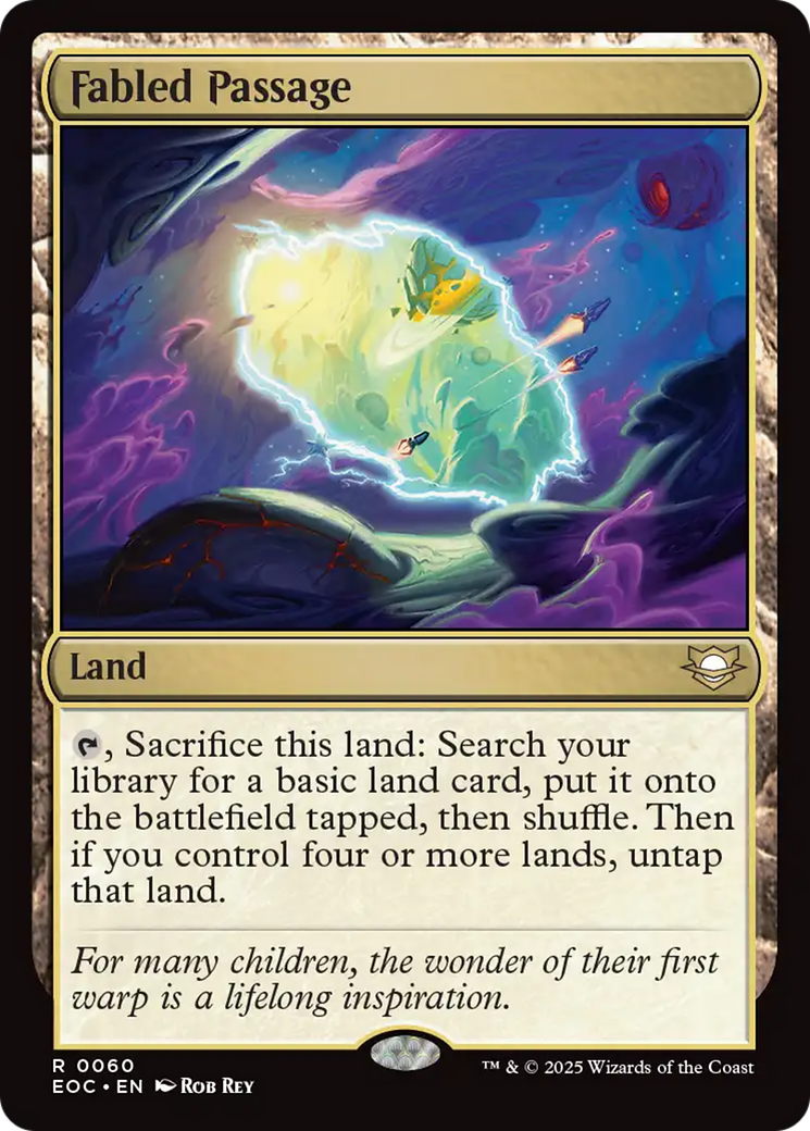 Fabled Passage [Edge of Eternities Commander] | I Want That Stuff Brandon