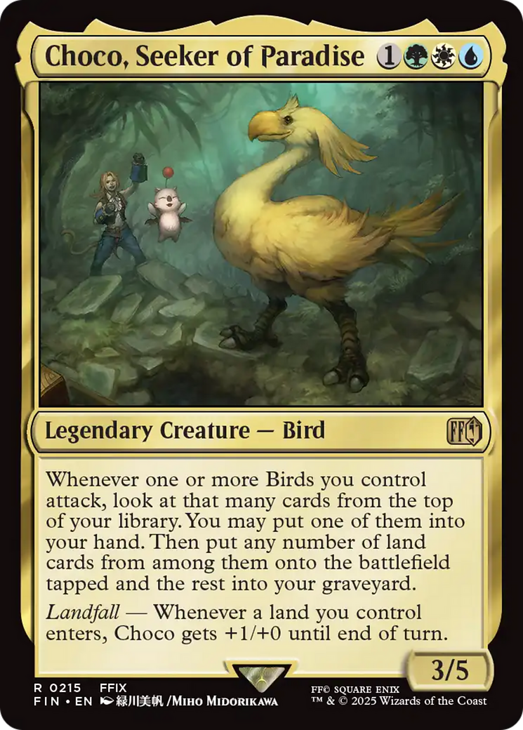 Choco, Seeker of Paradise [FINAL FANTASY] | I Want That Stuff Brandon