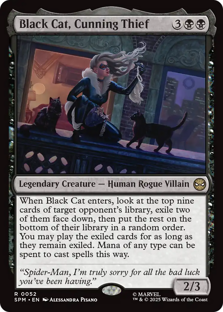 Black Cat, Cunning Thief [Marvel's Spider-Man] | I Want That Stuff Brandon