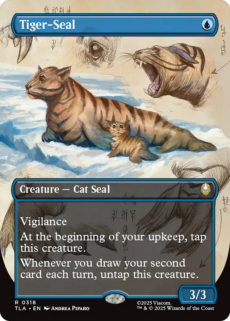 Tiger-Seal (Borderless) [Avatar: The Last Airbender] | I Want That Stuff Brandon