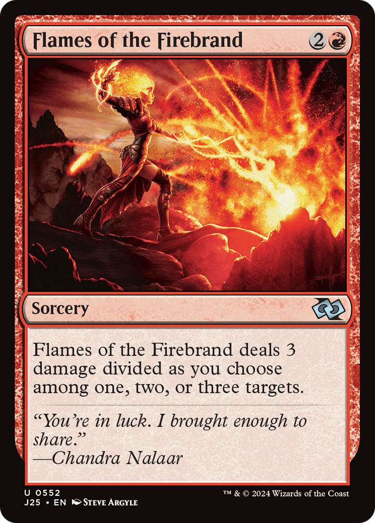 Flames of the Firebrand [Foundations Jumpstart] | I Want That Stuff Brandon