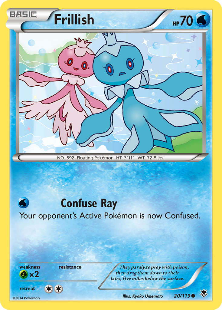 Frillish (20/119) [XY: Phantom Forces] | I Want That Stuff Brandon