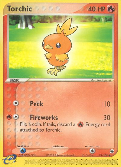 Torchic (73/109) [EX: Ruby & Sapphire] | I Want That Stuff Brandon