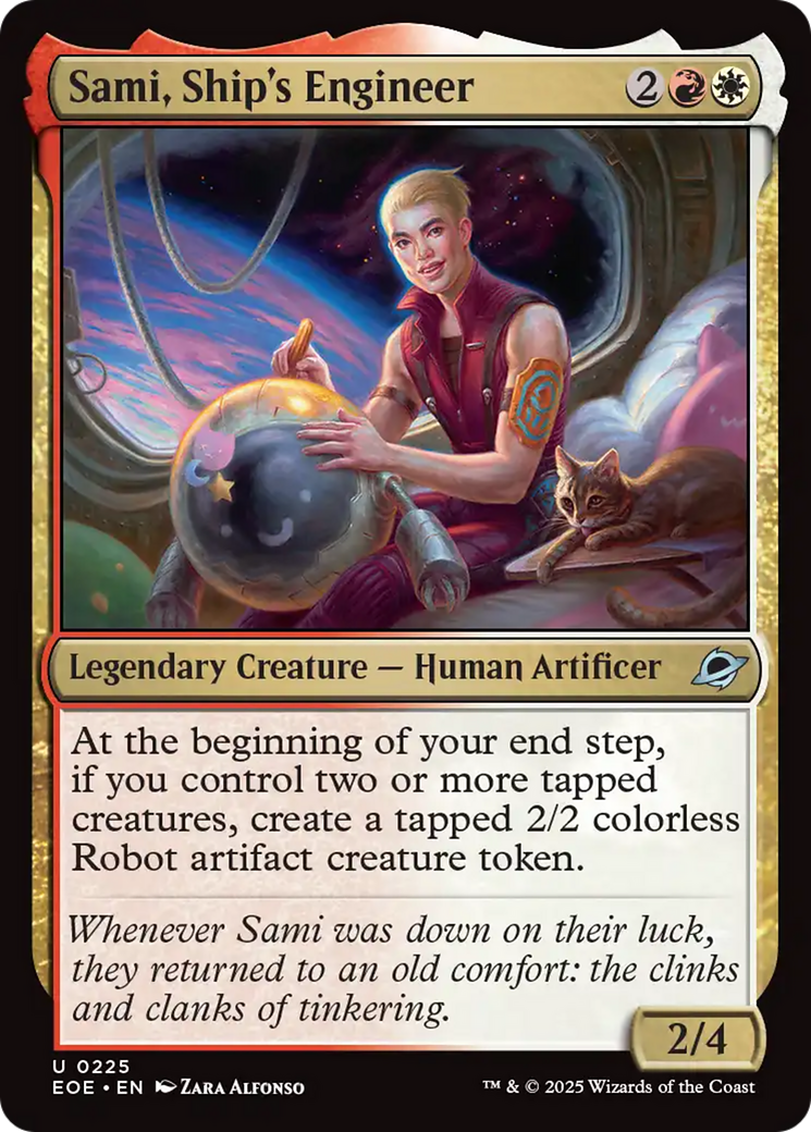 Sami, Ship's Engineer [Edge of Eternities] | I Want That Stuff Brandon