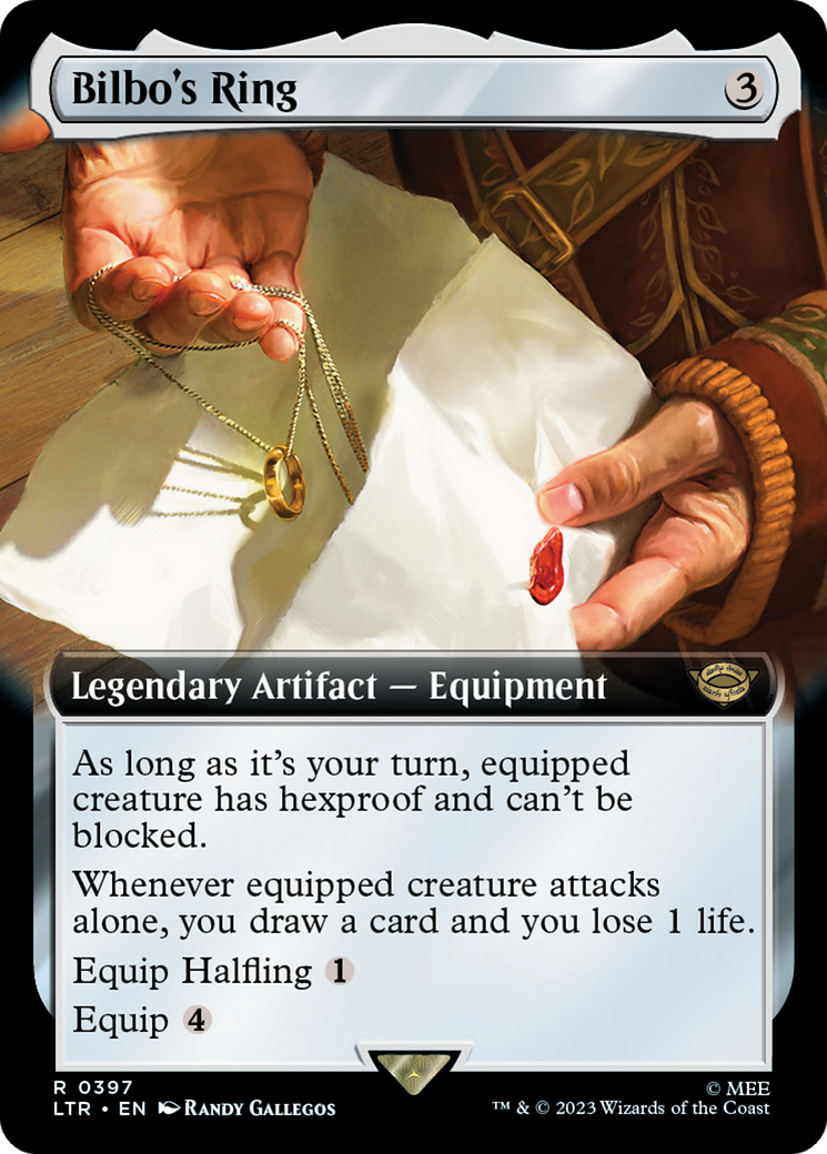 Bilbo's Ring (Extended Art) [The Lord of the Rings: Tales of Middle-Earth] | I Want That Stuff Brandon