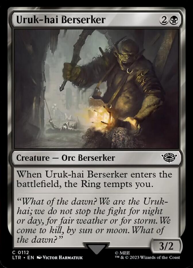 Uruk-hai Berserker [The Lord of the Rings: Tales of Middle-Earth] | I Want That Stuff Brandon