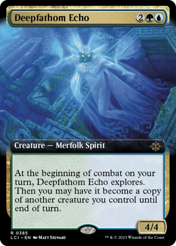 Deepfathom Echo (Extended Art) [The Lost Caverns of Ixalan] | I Want That Stuff Brandon