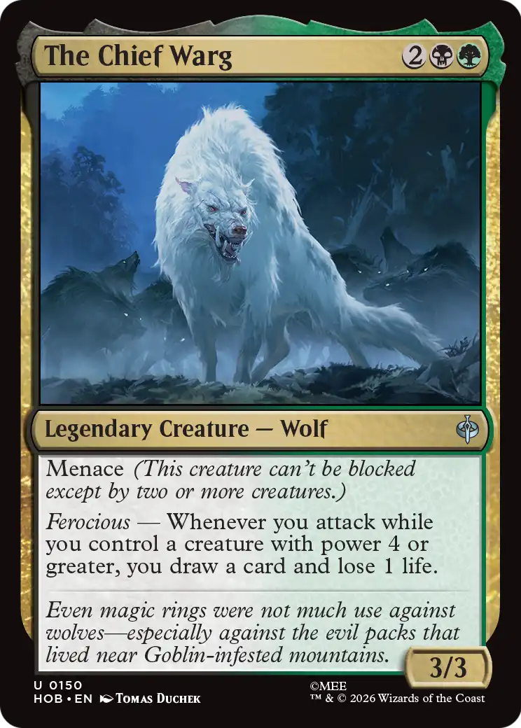 The Chief Warg [The Hobbit] | I Want That Stuff Brandon