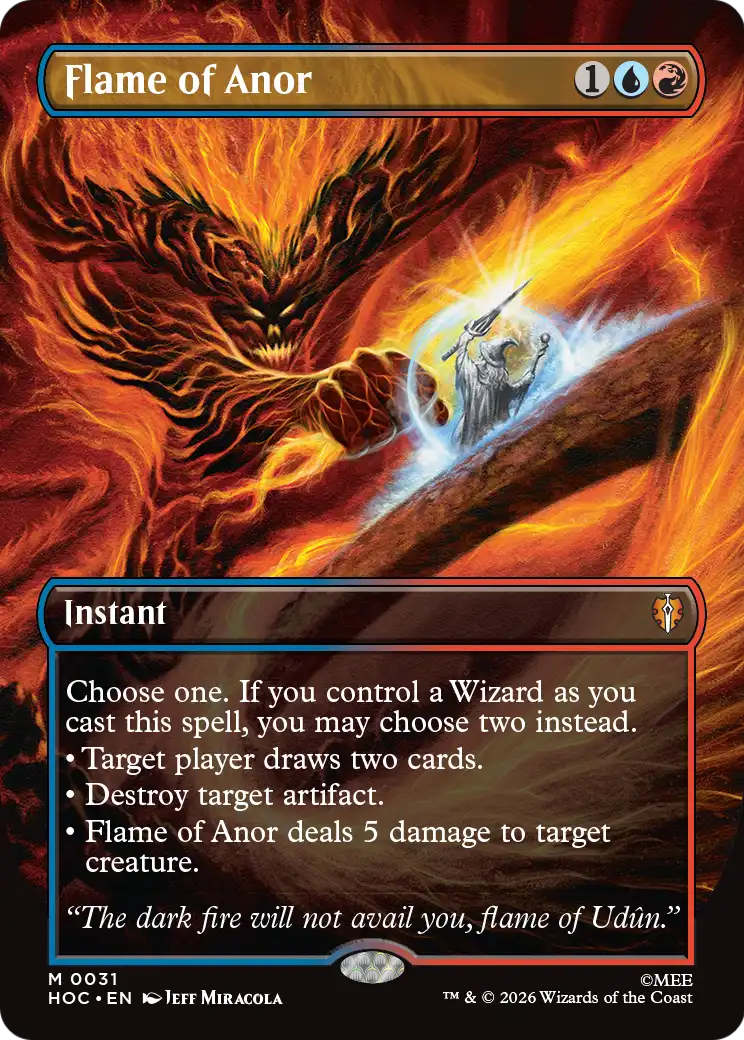 Flame of Anor (Borderless) [The Hobbit: Eternal-Legal] | I Want That Stuff Brandon