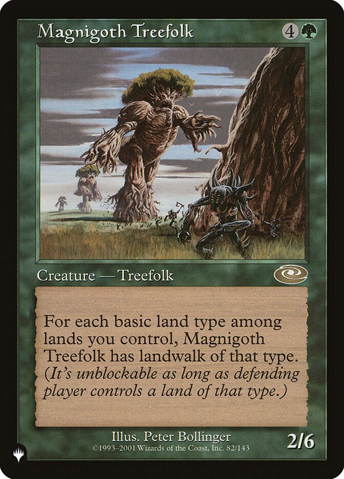 Magnigoth Treefolk [The List] | I Want That Stuff Brandon