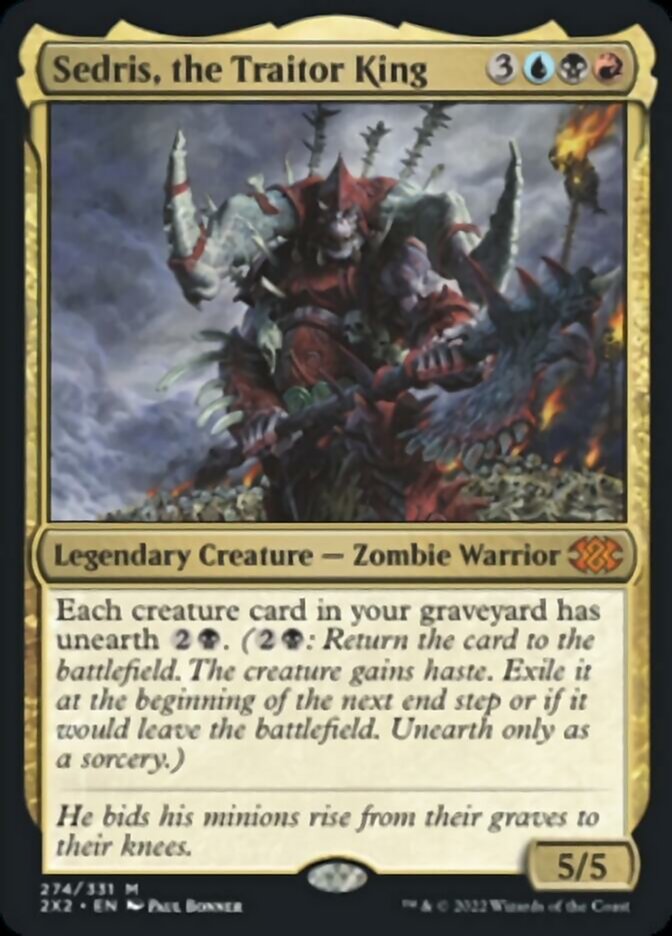 Sedris, the Traitor King [Double Masters 2022] | I Want That Stuff Brandon