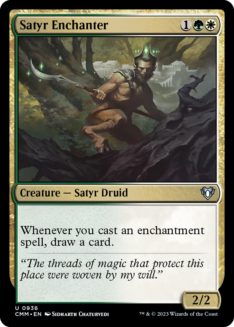 Satyr Enchanter [Commander Masters] | I Want That Stuff Brandon