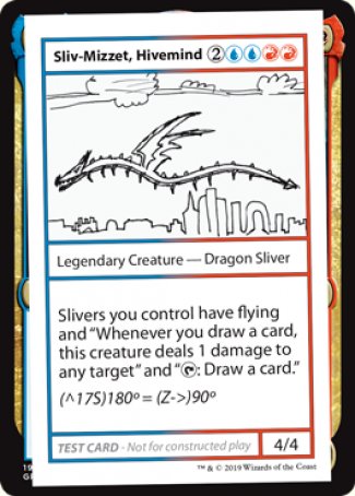 Sliv-Mizzet, Hivemind (2021 Edition) [Mystery Booster Playtest Cards] | I Want That Stuff Brandon