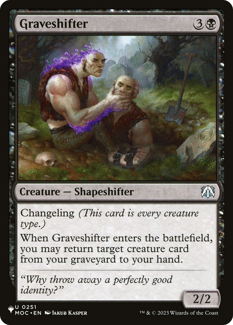 Graveshifter [The List Reprints] | I Want That Stuff Brandon