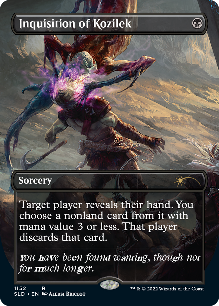 Inquisition of Kozilek (Borderless) [Secret Lair Drop Series] | I Want That Stuff Brandon