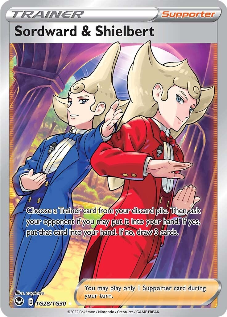 Sordward & Shielbert (TG28/TG30) [Sword & Shield: Silver Tempest] | I Want That Stuff Brandon