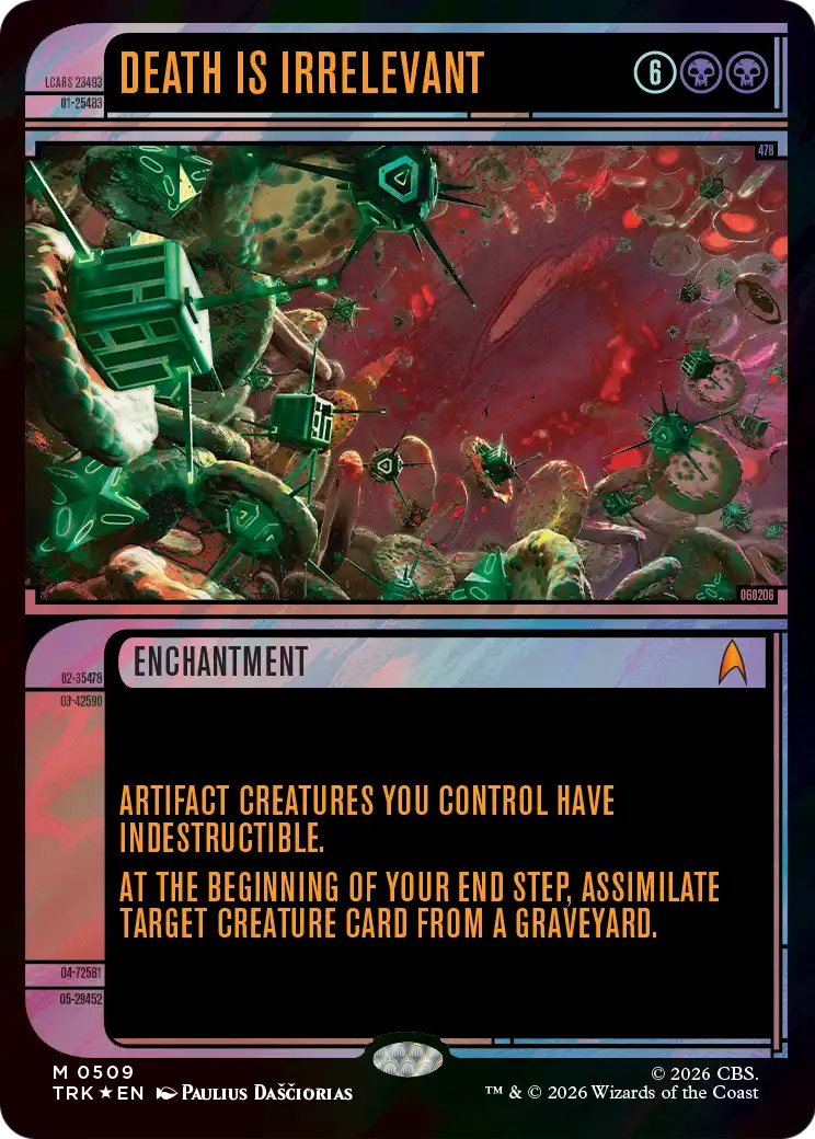 Death Is Irrelevant (Showcase) (Surge Foil) [Star Trek] | I Want That Stuff Brandon