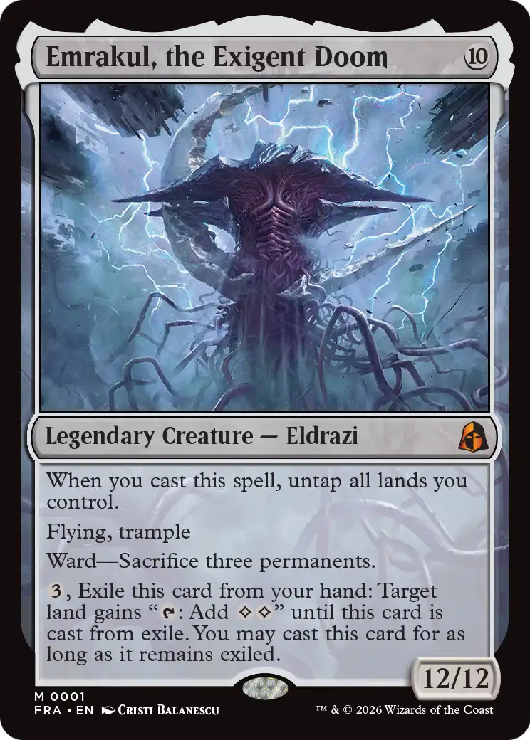 Emrakul, the Exigent Doom [Reality Fracture] | I Want That Stuff Brandon