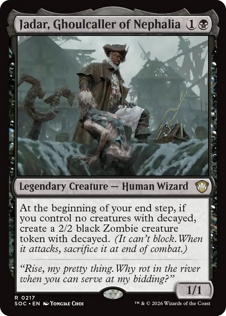 Jadar, Ghoulcaller of Nephalia [Secrets of Strixhaven Commander] | I Want That Stuff Brandon