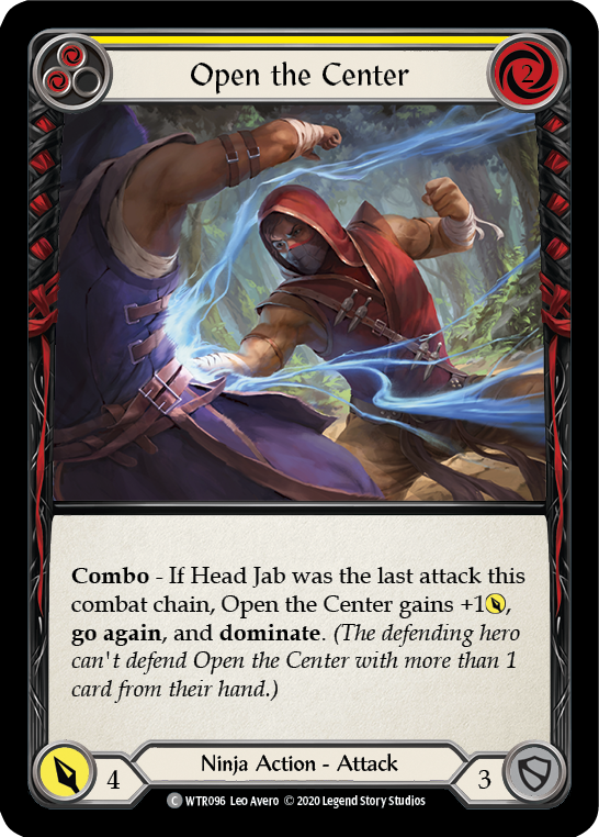 Open the Center (Yellow) [U-WTR096] (Welcome to Rathe Unlimited)  Unlimited Rainbow Foil | I Want That Stuff Brandon