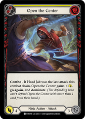 Open the Center (Yellow) [U-WTR096] (Welcome to Rathe Unlimited)  Unlimited Rainbow Foil | I Want That Stuff Brandon