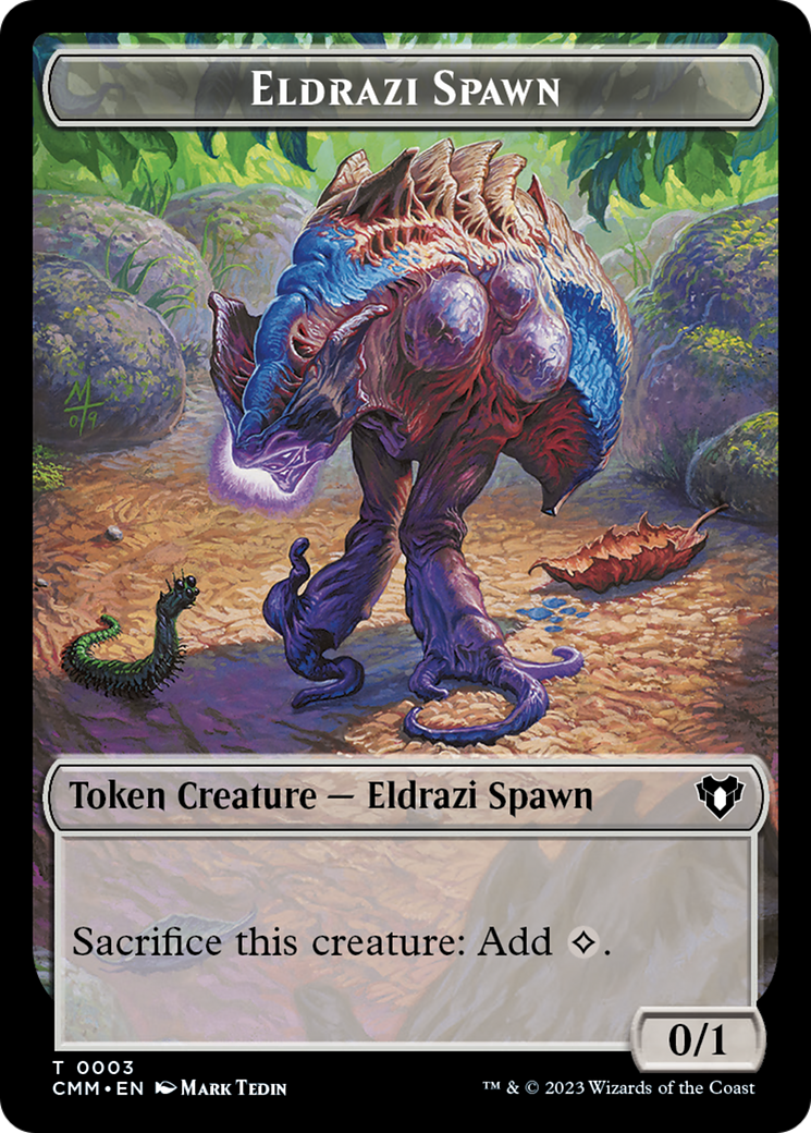 Eldrazi Spawn Token [Commander Masters Tokens] | I Want That Stuff Brandon