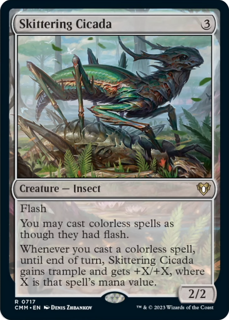 Skittering Cicada [Commander Masters] | I Want That Stuff Brandon