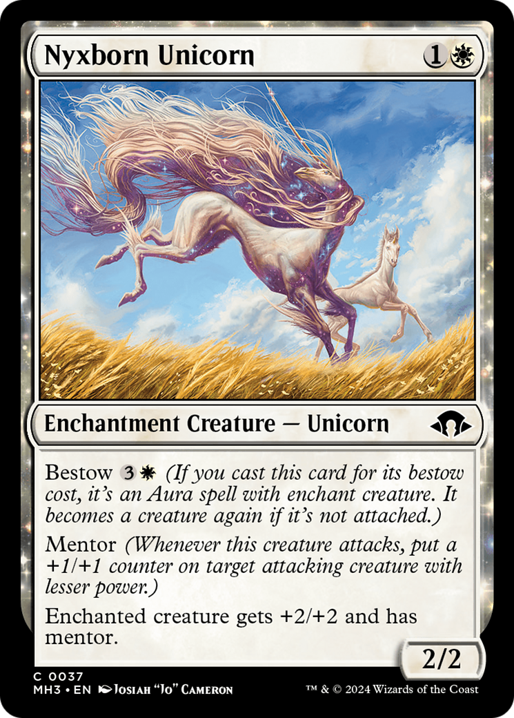 Nyxborn Unicorn [Modern Horizons 3] | I Want That Stuff Brandon