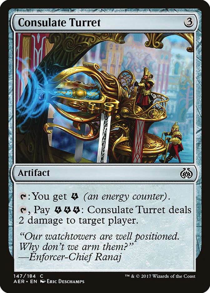 Consulate Turret [Aether Revolt] | I Want That Stuff Brandon