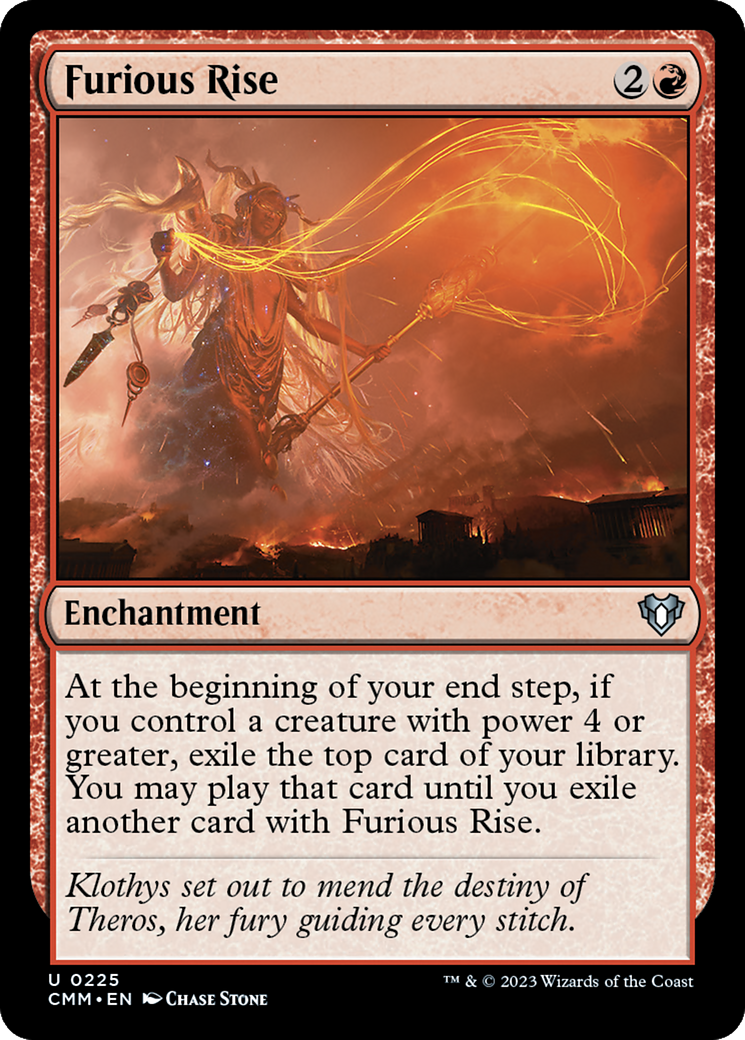 Furious Rise [Commander Masters] | I Want That Stuff Brandon