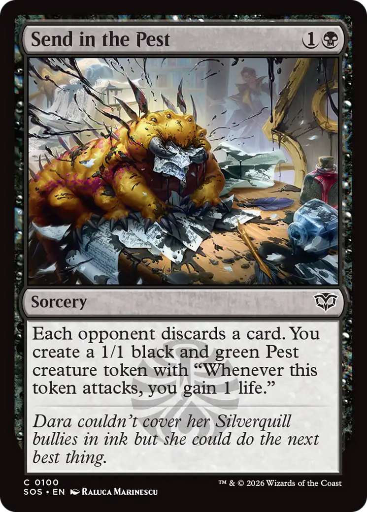 Send in the Pest [Secrets of Strixhaven] | I Want That Stuff Brandon