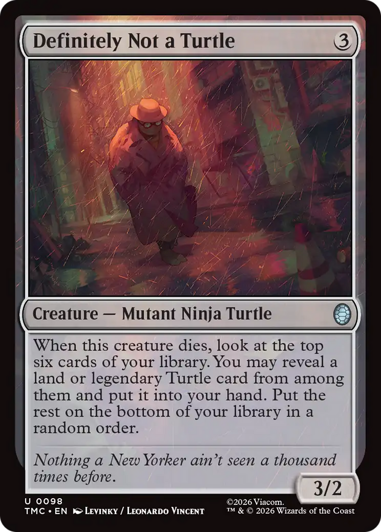 Definitely Not a Turtle [Teenage Mutant Ninja Turtles Commander] | I Want That Stuff Brandon