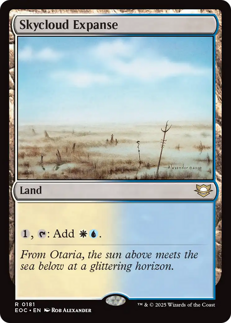 Skycloud Expanse [Edge of Eternities Commander] | I Want That Stuff Brandon