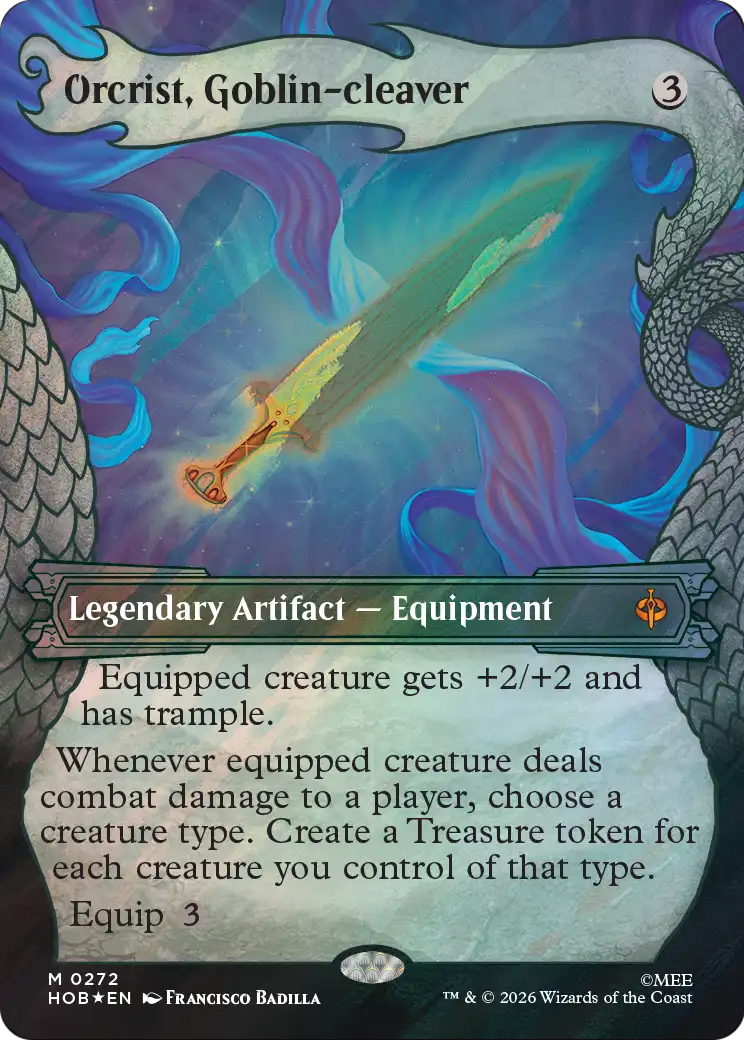 Orcrist, Goblin-cleaver (Showcase) (Surge Foil) [The Hobbit] | I Want That Stuff Brandon