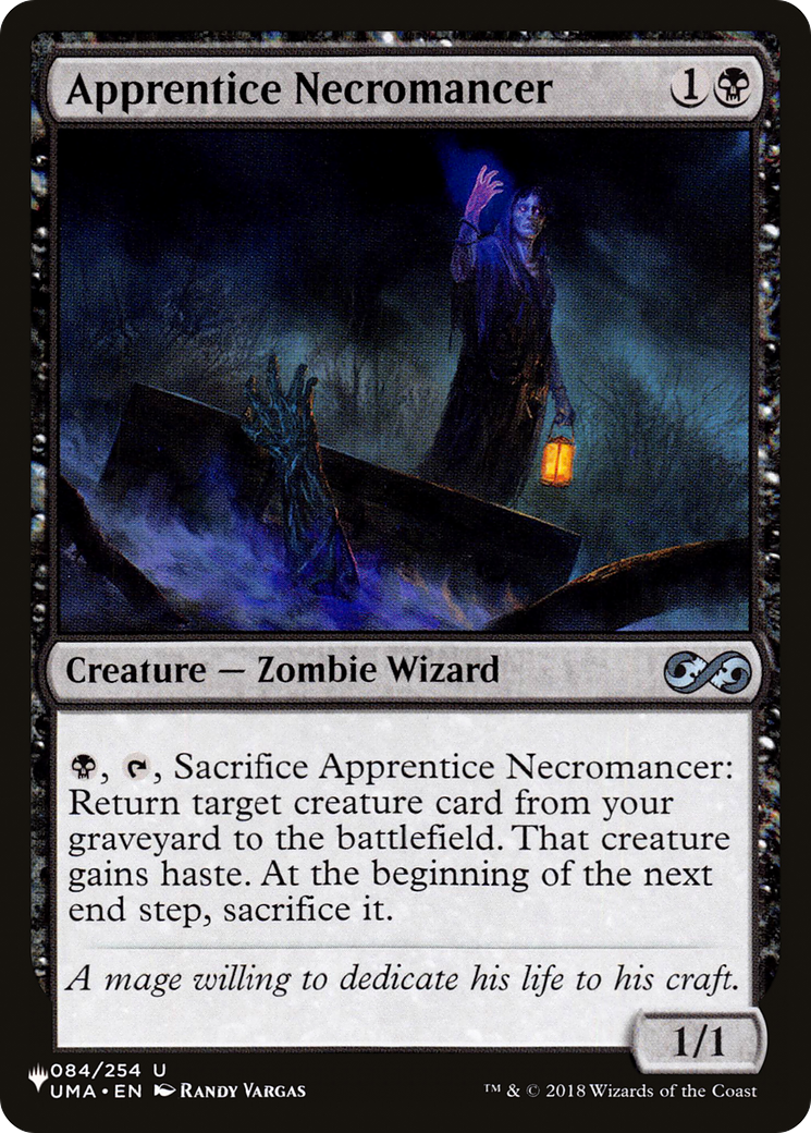 Apprentice Necromancer [The List Reprints] | I Want That Stuff Brandon