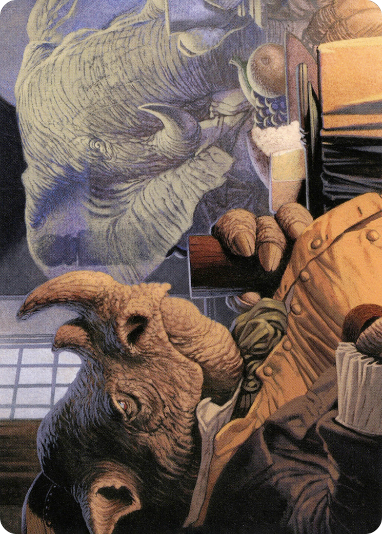 Late to Dinner Art Card [Modern Horizons 2 Art Series] | I Want That Stuff Brandon
