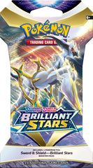 Sword & Shield: Brilliant Stars - Sleeved Booster Pack | I Want That Stuff Brandon