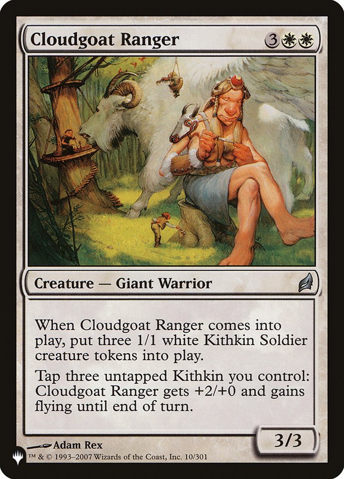 Cloudgoat Ranger [The List] | I Want That Stuff Brandon