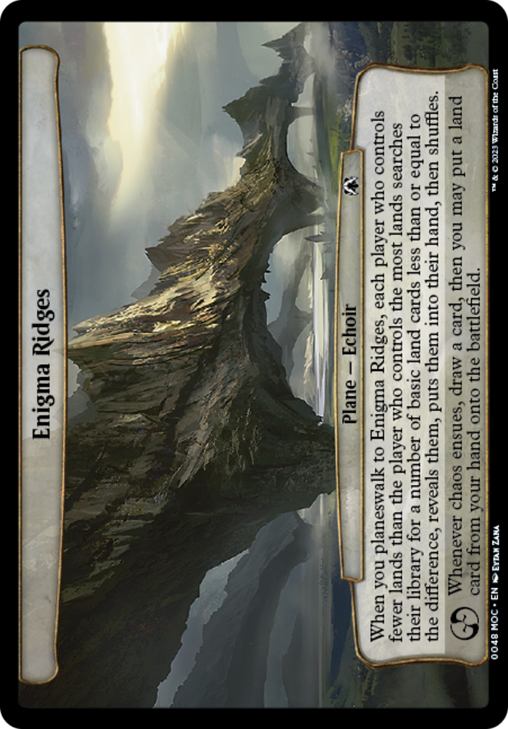 Enigma Ridges [March of the Machine Commander] | I Want That Stuff Brandon