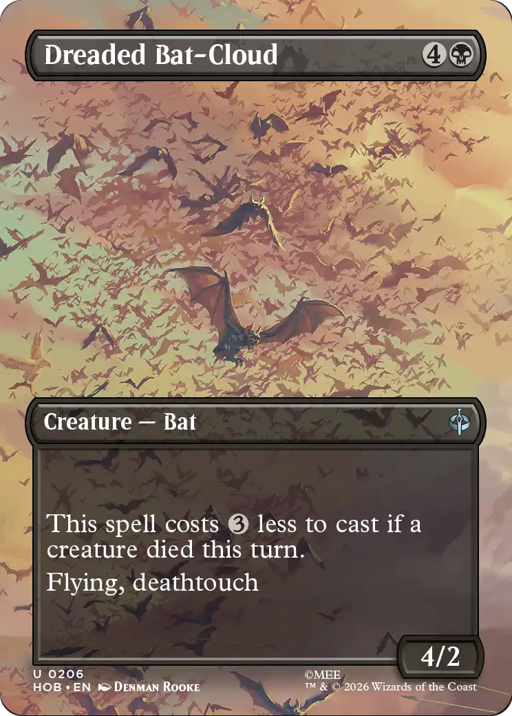 Dreaded Bat-Cloud (Borderless) [The Hobbit] | I Want That Stuff Brandon