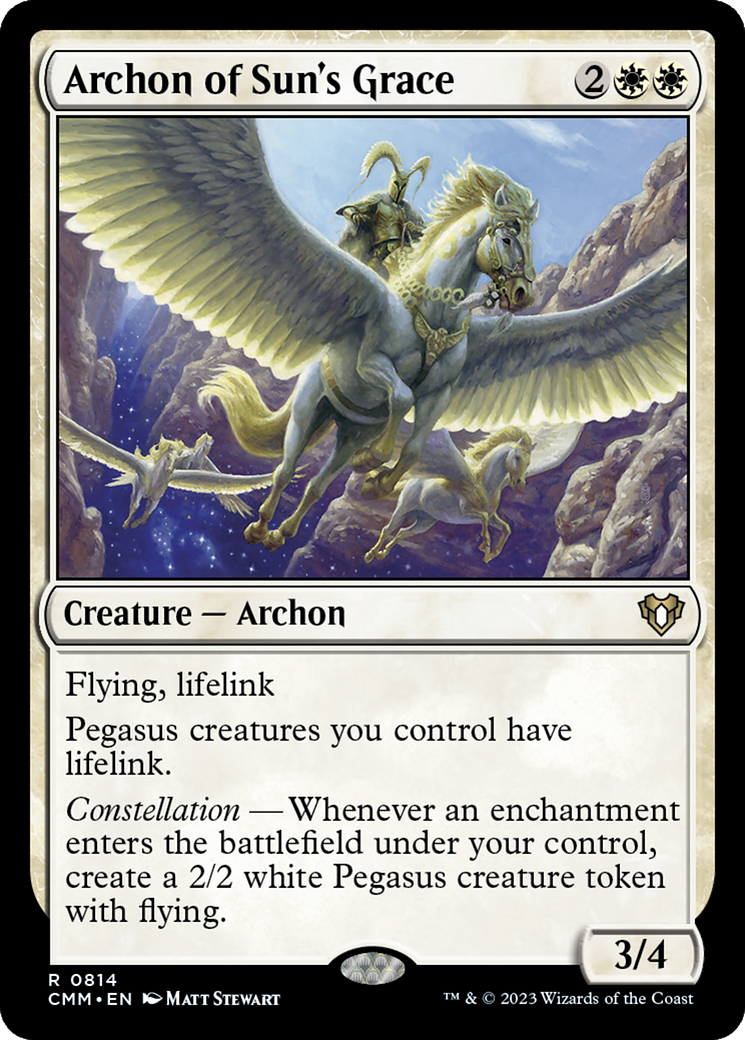 Archon of Sun's Grace [Commander Masters] | I Want That Stuff Brandon