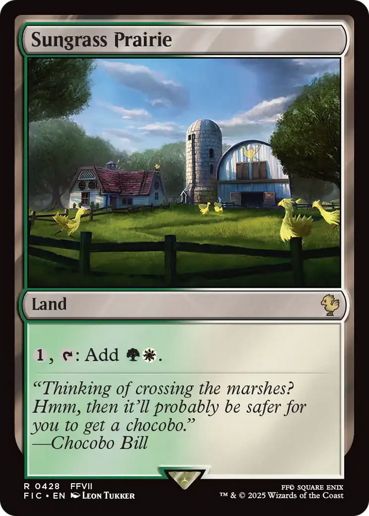 Sungrass Prairie [FINAL FANTASY Commander] | I Want That Stuff Brandon