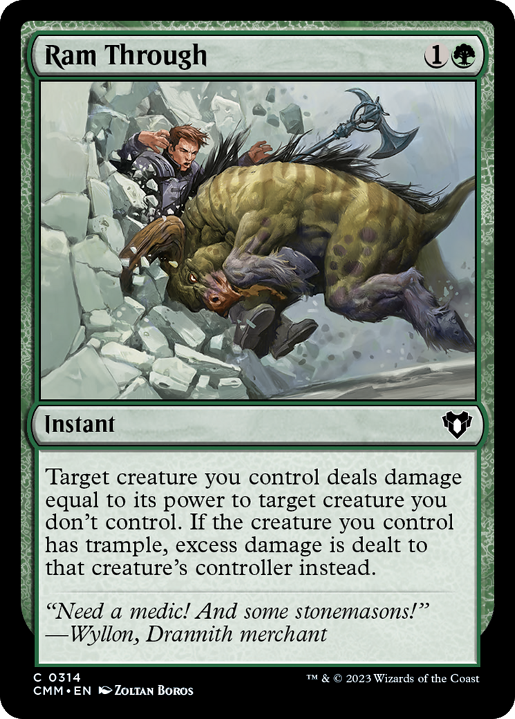 Ram Through [Commander Masters] | I Want That Stuff Brandon